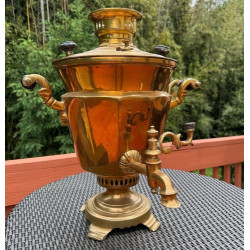 Rare Antique Imperial Russian Samovar Tea Urn