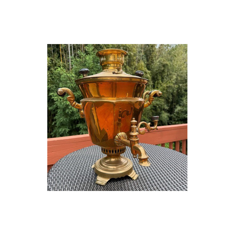 Rare Antique Imperial Russian Samovar Tea Urn