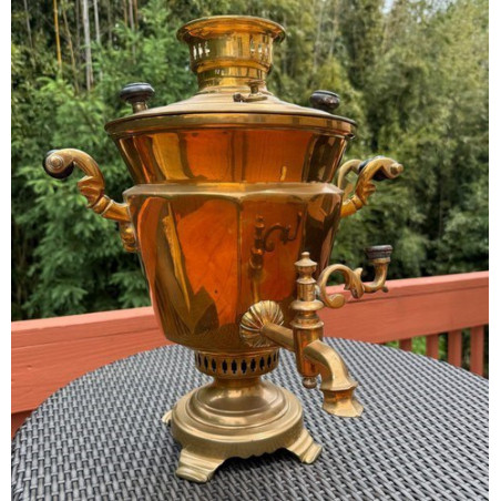 Rare Antique Imperial Russian Samovar Tea Urn