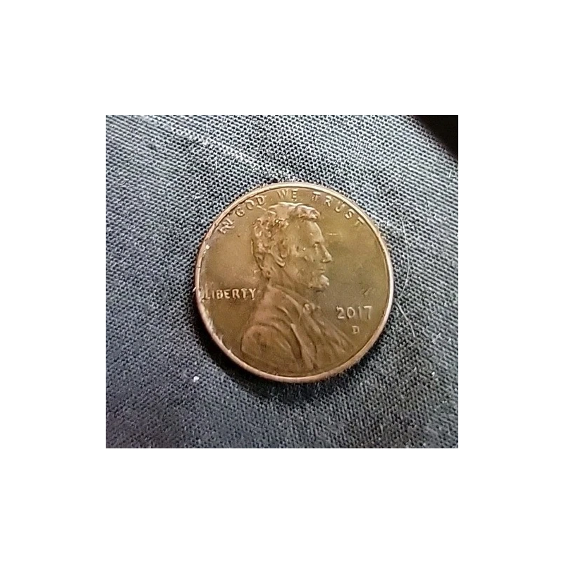 2017 D Shield Penny, Very RARE with DDO
